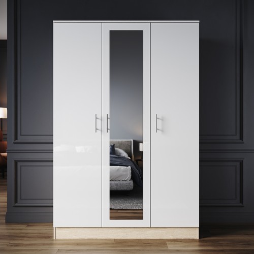 Door wardrobe high - door, gloss