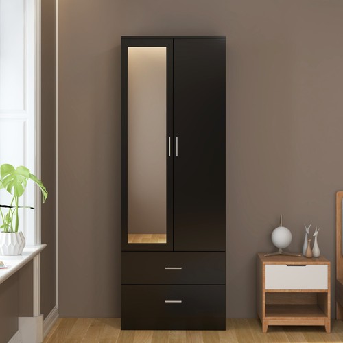 Modern black door drawer - 2,