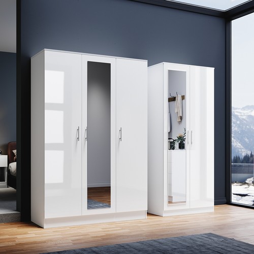 White high gloss - 2/3, door