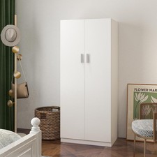 2 Doors Wardrobe Double