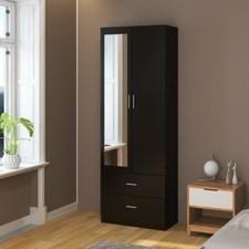 2 Door 2 Drawers Wardrobe with