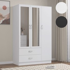 Wooden 3 Door Wardrobe with
