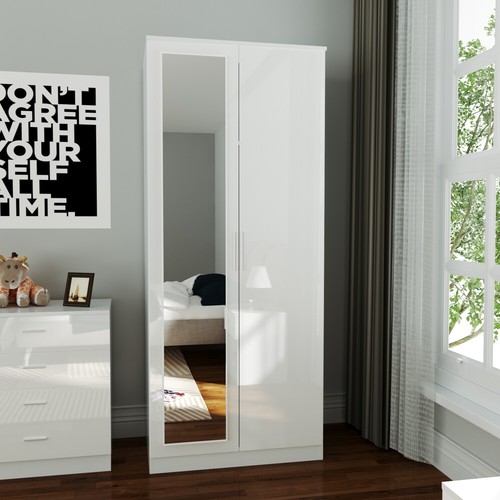 High gloss doors mirror - 2,